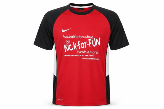Front view of Nike Men Red Football Jersey S