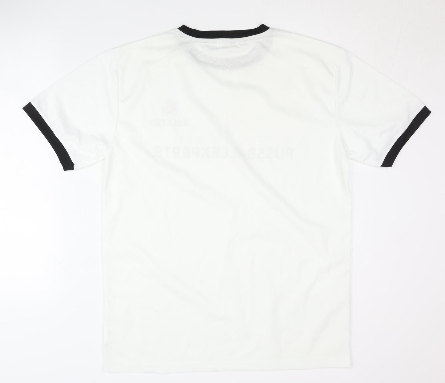 Holsten Men's White Ringer T-Shirt L