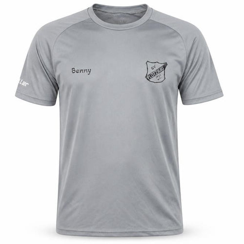 Saller Men's Grey Football Jersey T-Shirt