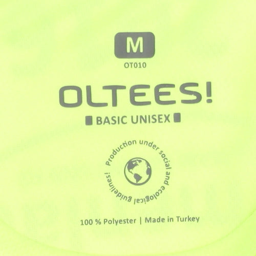 Oltees Unisex Green Running T-Shirt M