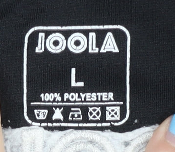 JOOLA Men's Black Polo Shirt L for Table Tennis