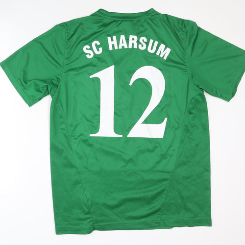 Nike Men's Green Athletic Jersey T-Shirt
