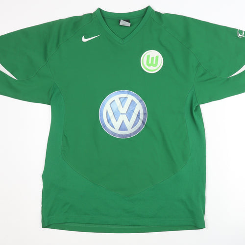 Nike Men's Green Football Jersey M