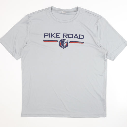 Sport-Tek Men's Grey Graphic XL T-Shirt