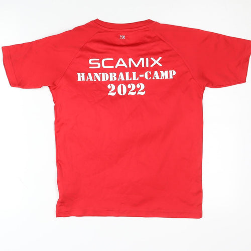 Hummel Boys Red Handball T-Shirt, All Seasons, Size 9-10