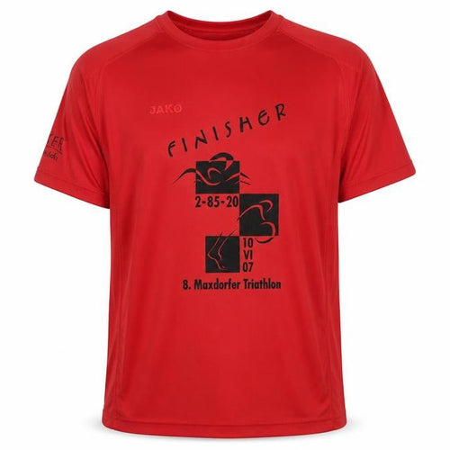 JAKO Men's Red L Jersey T-Shirt for Triathlon