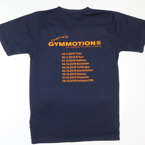 James & Nicholson Men's Blue Sports T-Shirt, Size S