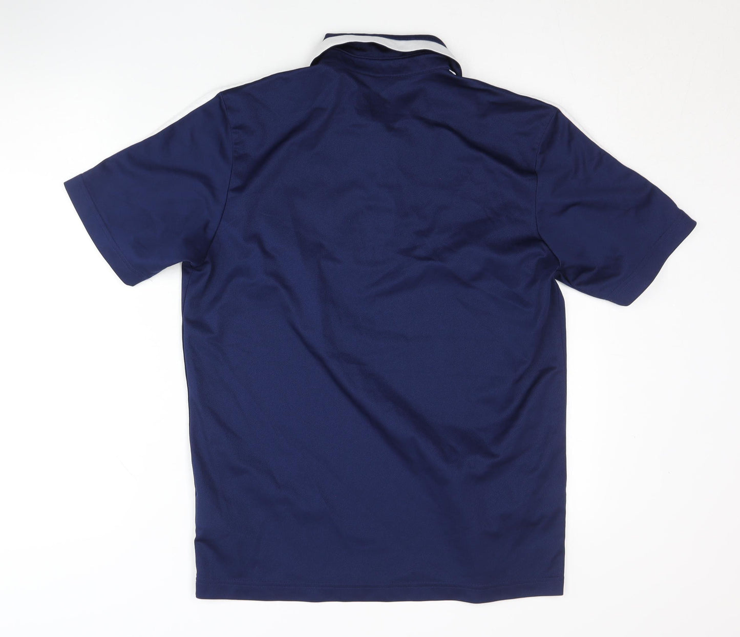 Adidas Men's Blue Medium Polo Shirt - Sports Jersey
