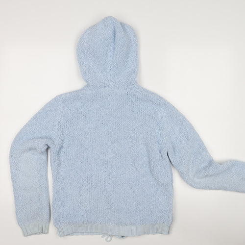 Gap Boys Blue Bouclé Hoodie, 2XL Pullover, Casual Wear