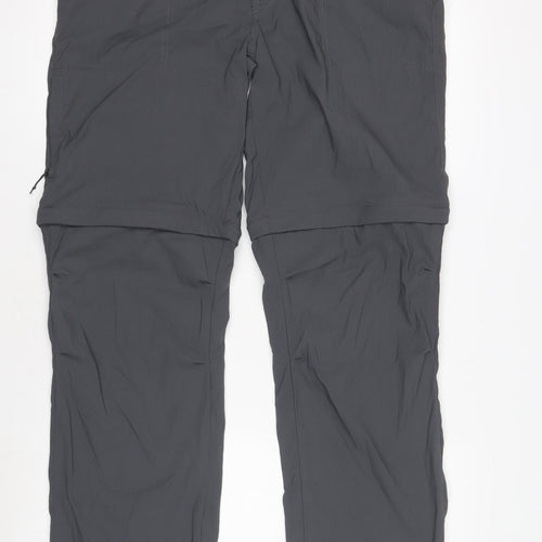 MEC Women's Grey Convertible Trousers - Size 18