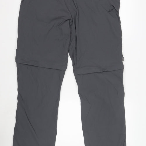 MEC Women's Grey Convertible Trousers - Size 18