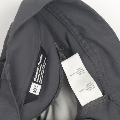 MEC Women's Grey Convertible Trousers - Size 18
