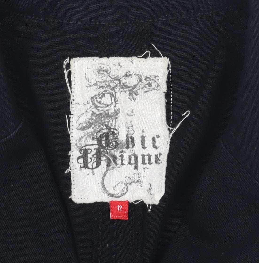 Chic Black Women's Blazer Size 12