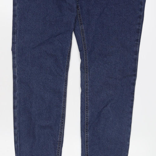 Tu Women's Blue Jegging 8 Elastic Waist Denim