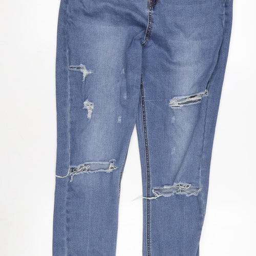 Sinner Women's Blue Skinny Jeans Size 14