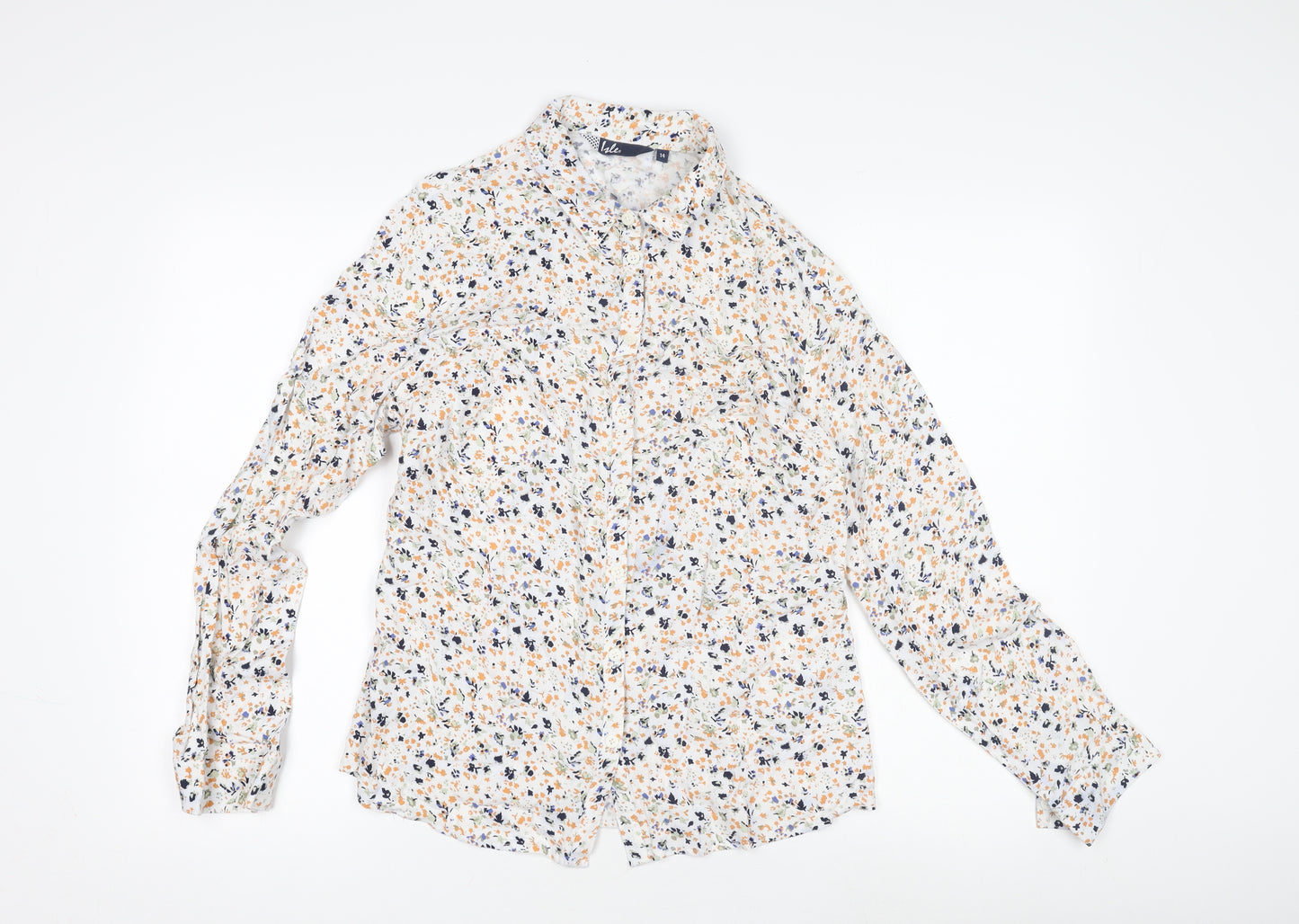 Isle Women's Multicoloured Floral Blouse, Size 14