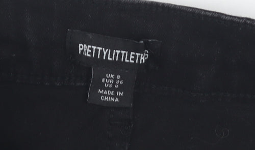 PrettyLittleThing Women's Black Skinny Jeans, Size S