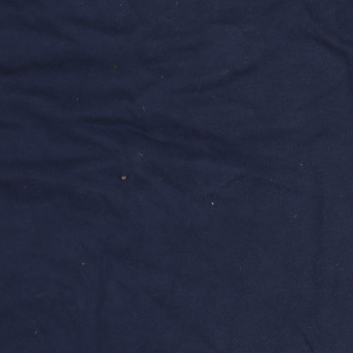 Nike Men's Blue Crew Neck T-Shirt, Size S, Cotton