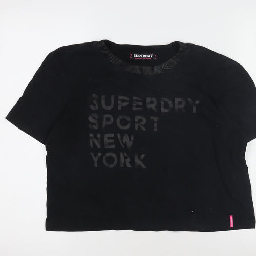 Superdry Women's Black Medium T-Shirt