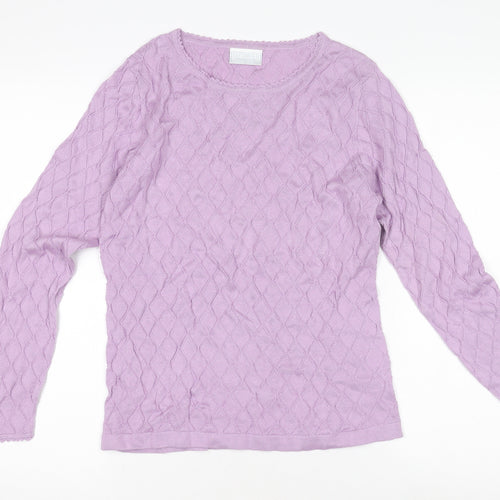 Cotswold Collection Women's Purple S Pullover Jumper
