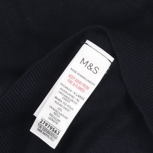 Marks and Spencer Men's Black XL Basic Jacket