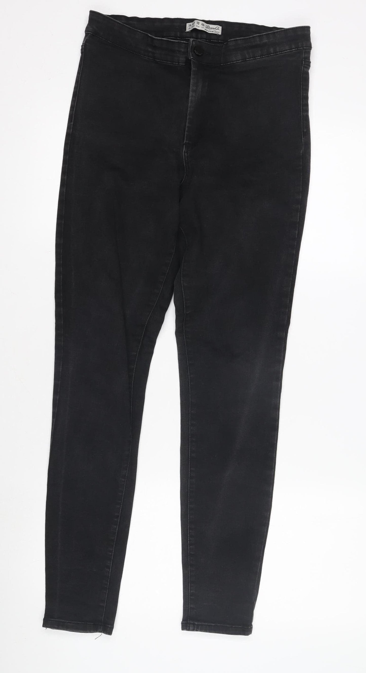 Denim Co Women’s Black Skinny Jeans Size 14