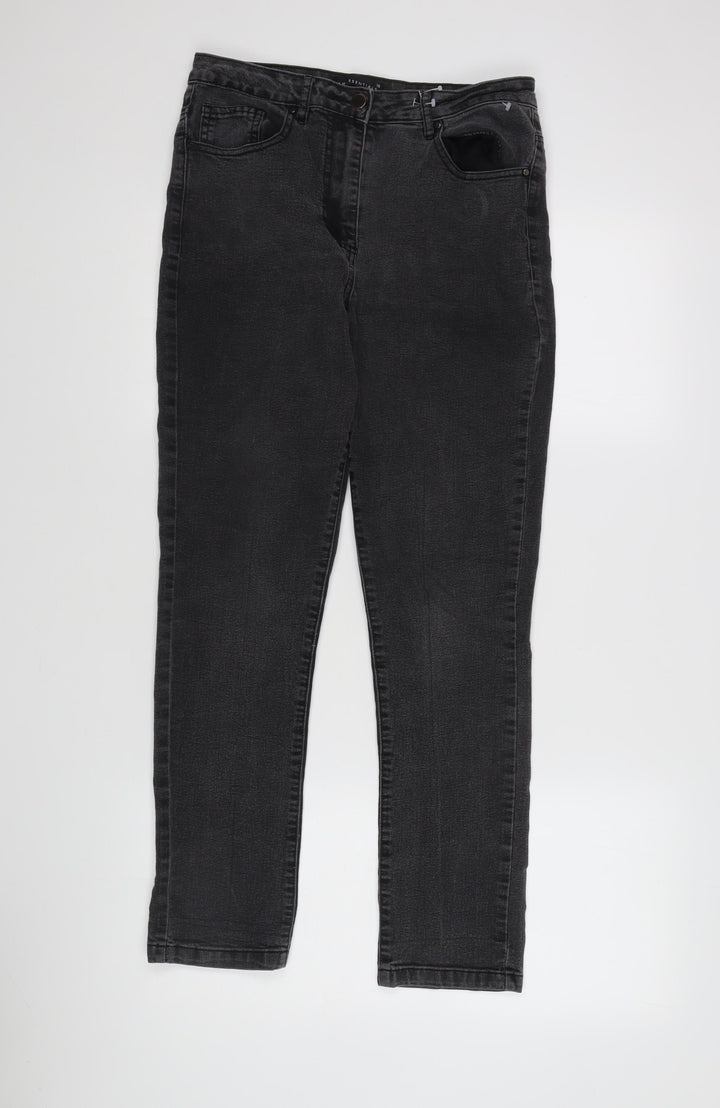 BM Essentials Women's Black Skinny Jeans, Size 10