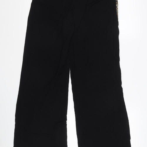 Collusion Women's Black Wide-Leg Trousers, Size M