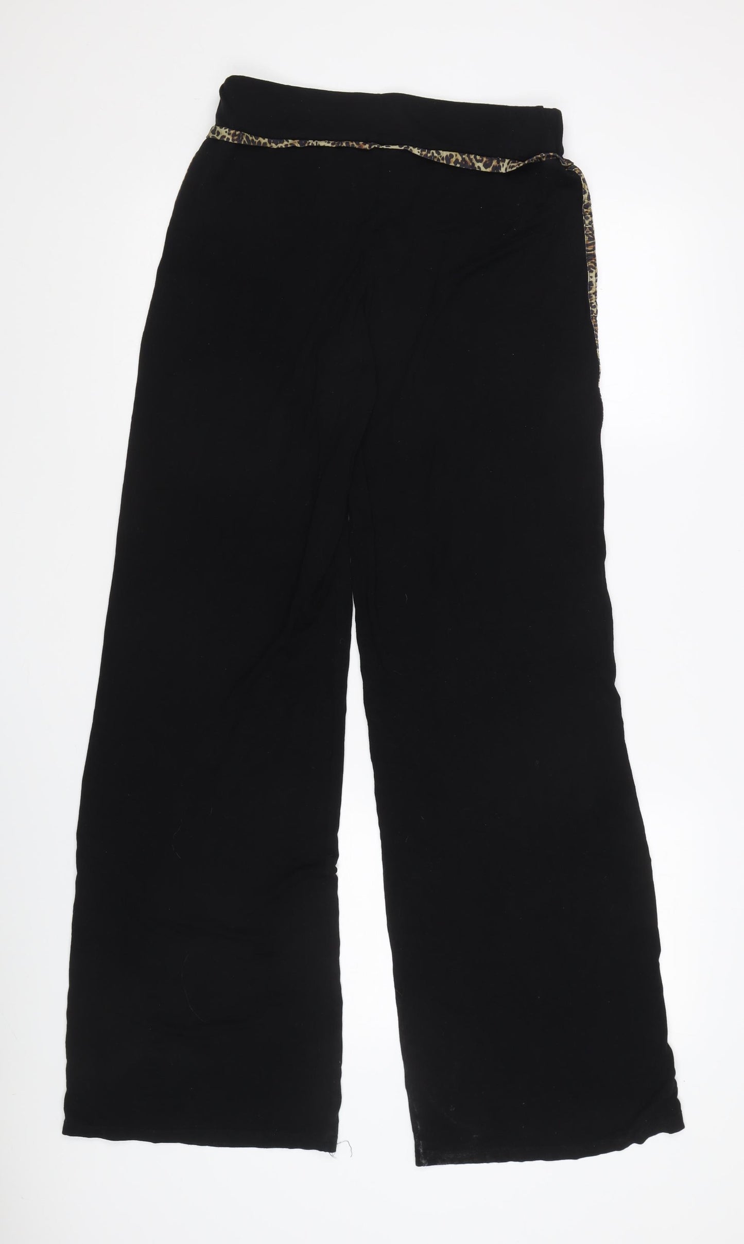 Collusion Women's Black Wide-Leg Trousers, Size M