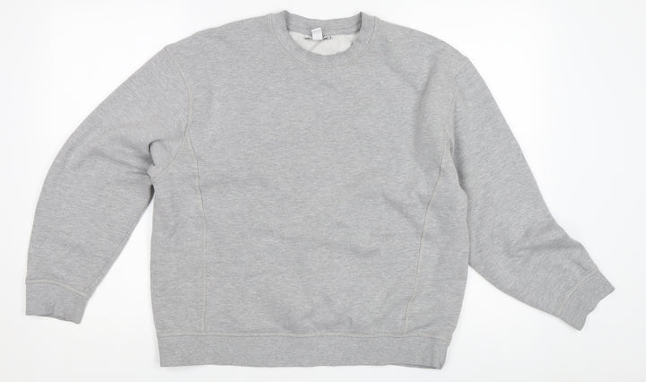 Topshop Women's Grey Sweatshirt Size S