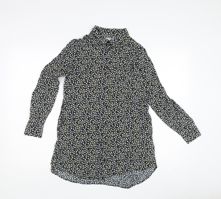 Label of Graded Goods Floral Button-Up Shirt UK 12