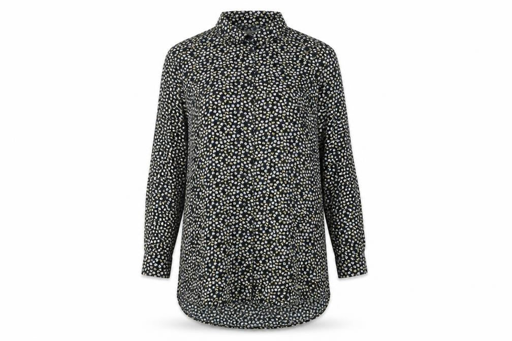 Label of Graded Goods Floral Button-Up Shirt UK 12