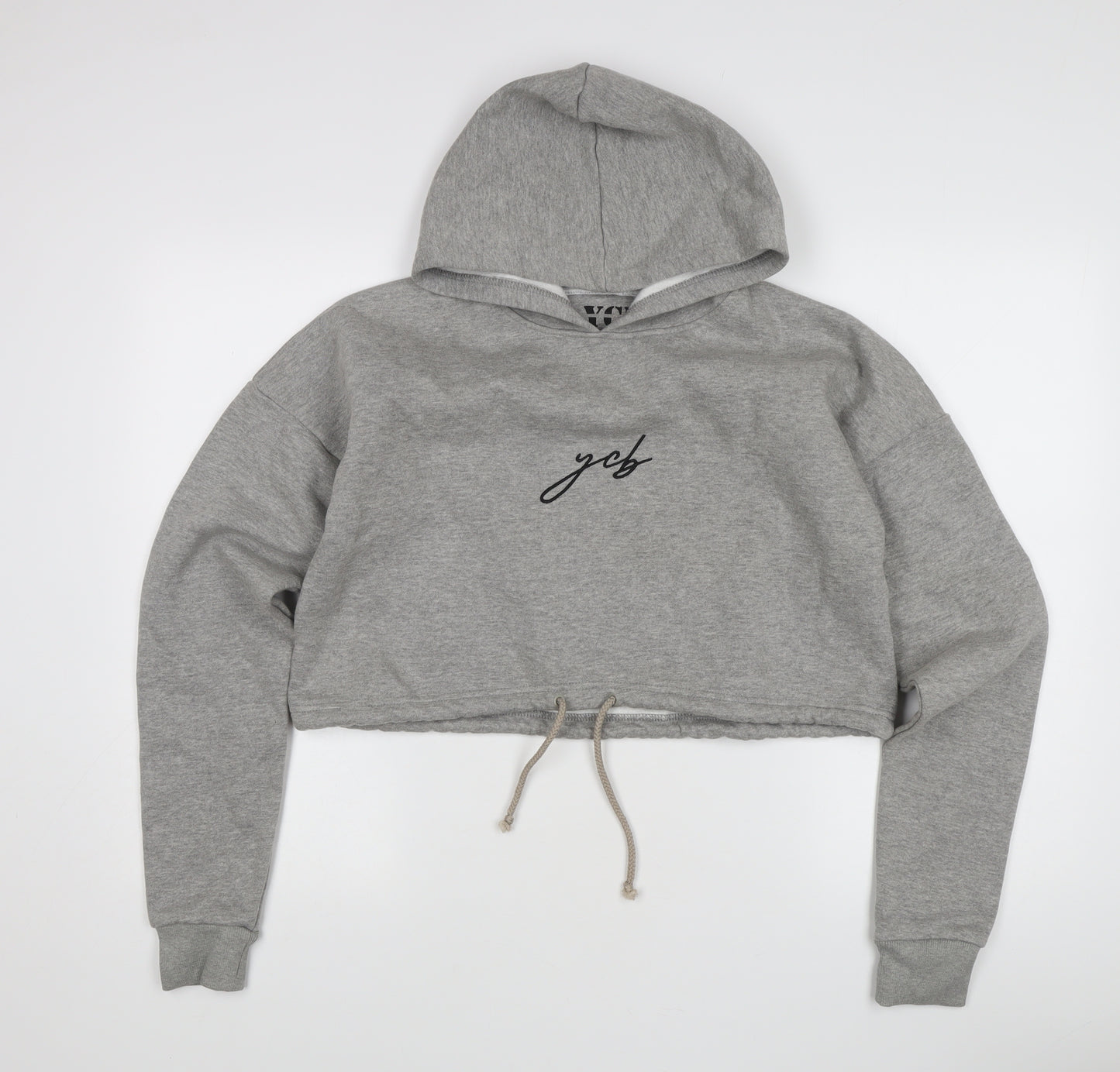 YCB Women's Grey Medium Pullover Hoodie