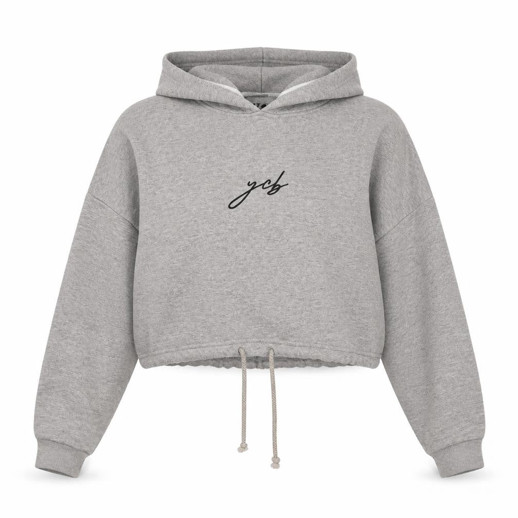 YCB Women's Grey Medium Pullover Hoodie