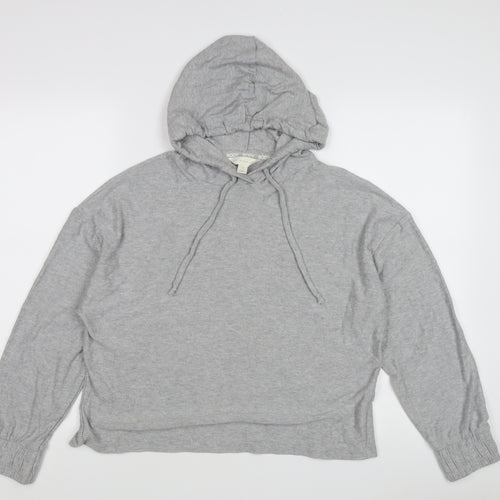 Body Women's Grey Jersey Hooded Lounge Jumper - Size 14