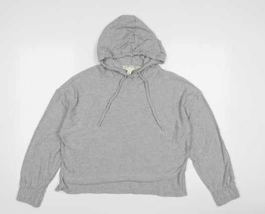 Body Women's Grey Jersey Hooded Lounge Jumper - Size 14