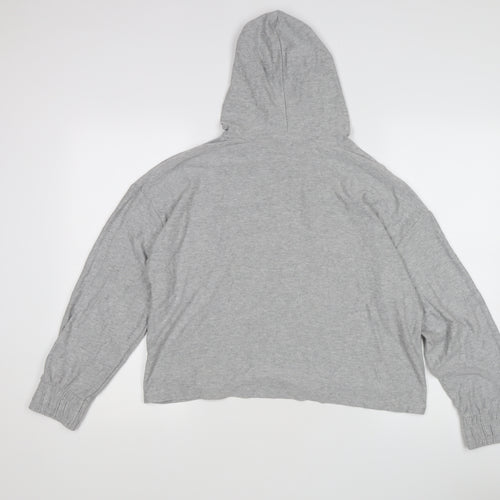Body Women's Grey Jersey Hooded Lounge Jumper - Size 14