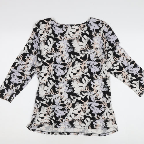 SOON Women's Multicoloured Floral Blouse Size 14