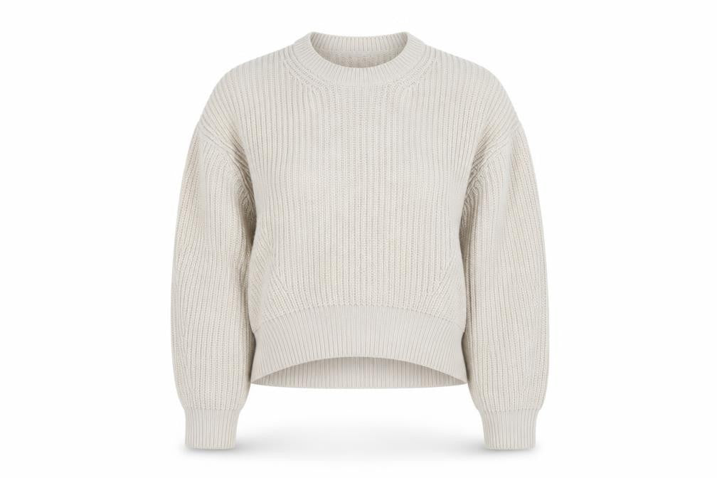Front view of New Look Women's Beige Knit jumper S