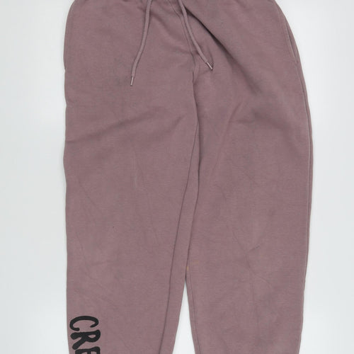 Topman Men's XS Purple Jogger Trousers with Pockets