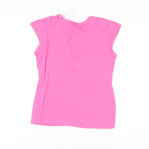 Neutral Territory Women's Pink V-Neck Top, Size 18