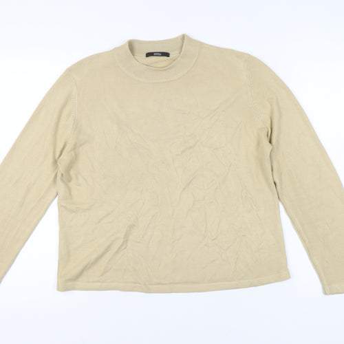 Marks and Spencer Women's Beige Pullover Jumper UK 16