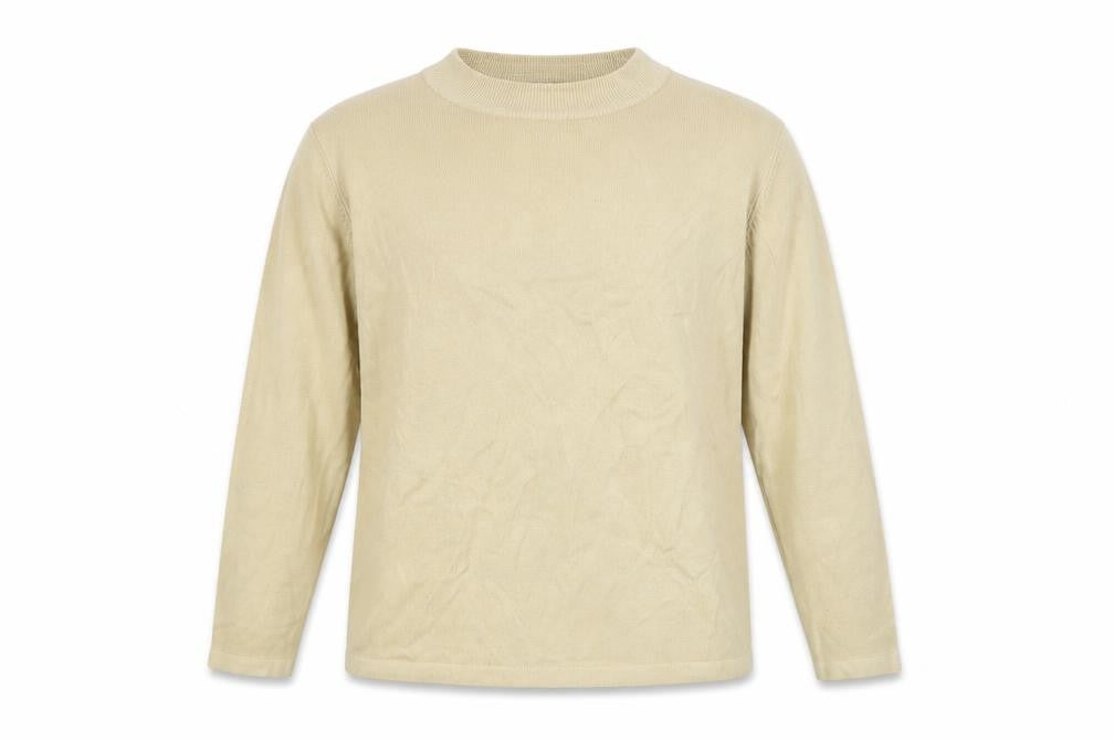 Front view of Marks & Spencer Women's Beige jumper UK 16