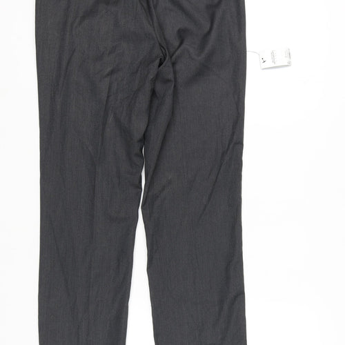 Burton Menswear Grey Men's Dress Trousers, 32R
