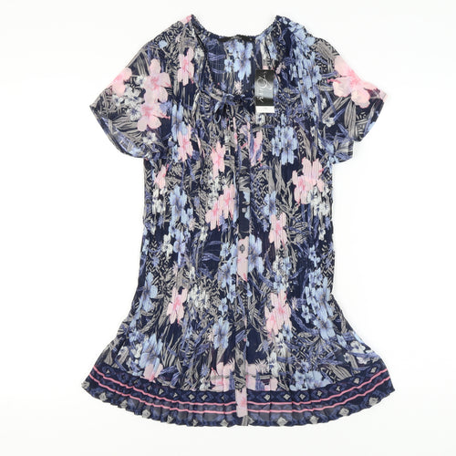 Bm Casual Women's Multicoloured Floral Blouse Size 16