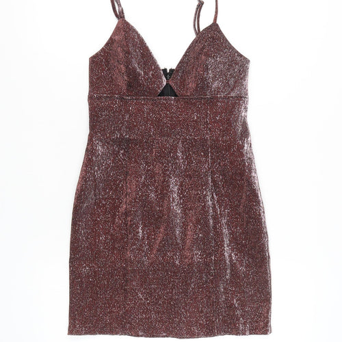 H&M Women's Multicoloured Bodycon Dress S
