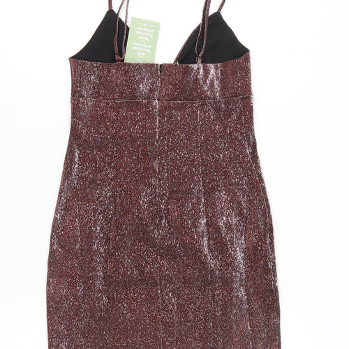 H&M Women's Multicoloured Bodycon Dress S