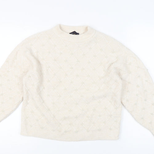 Marks and Spencer Women’s Ivory M Pullover Jumper