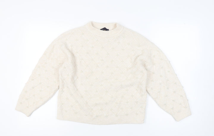 Marks and Spencer Women’s Ivory M Pullover Jumper