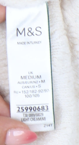Marks and Spencer Women’s Ivory M Pullover Jumper